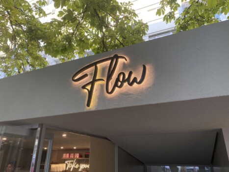 Flow signboard